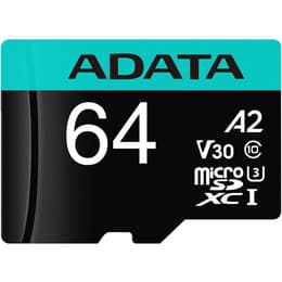 Adata AUSDX64GUI3V30SA2-RA microSDXC with Adapter