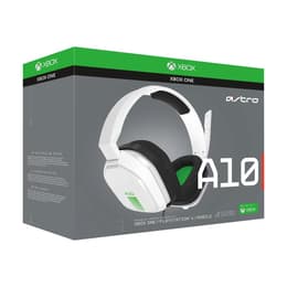 Logitech Astro A10 Noise cancelling Gaming Headphone with microphone - White/Green
