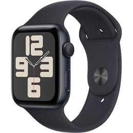 Apple Watch (Series SE) September 2022 - Wifi Only - 44 - Aluminium Midnight - Sport band Midnight