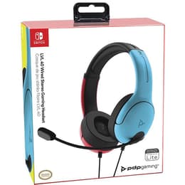 Pdp Nintendo Switch LVL40 Noise cancelling Gaming Headphone with microphone - NSW Blue Red