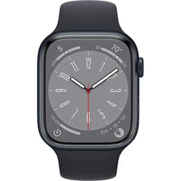 Apple Watch (Series 8) Septiembre 2022 - Wifi Only - 45 mm - Aluminium Midnight - Sport band Black