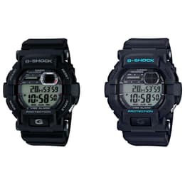 Casio Smart Watch G-Shock Mens Black Strap Watch GD350-1CR GPS - Blue