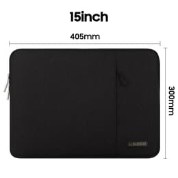 Black Tablet, iPad or Laptop Computer Sleeve -15"