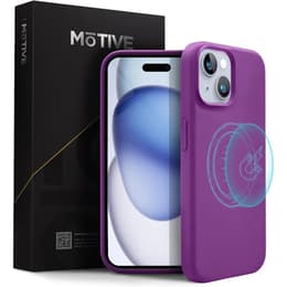 iPhone 15 case - Silicone - Purple