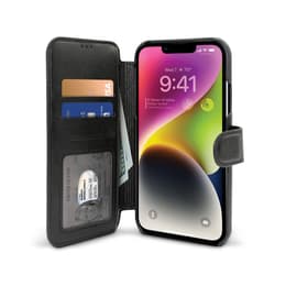iPhone 14 case - Leather - Black