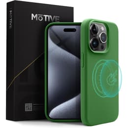 iPhone 15 Pro case - Silicone - Green
