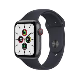 Apple Watch (Series 6) 2020 - Cellular - 44 - Aluminium Space Gray - Sport band Black