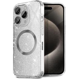 iPhone 15 Pro Max case - Plastic - Silver