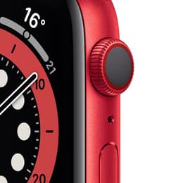 Apple Watch (Series 6) September 2020 - Wifi Only - 40 - Aluminium Red - Sport band Red