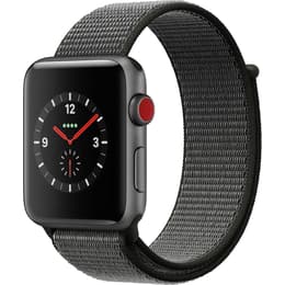 Apple Watch (Series 3) - Wifi Only - 38 mm - Aluminium Space Grey - Sport Band Dark Olive