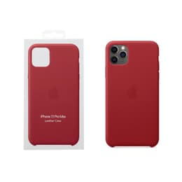 Apple Case iPhone 11 Pro Max - Leather Red