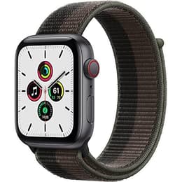 Apple Watch (Series SE) September 2020 - Cellular - 40 mm - Aluminium Space Gray - Braided Solo loop Gray