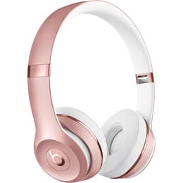 Beats Solo 3 Headphone Bluetooth with microphone - Rose Gold