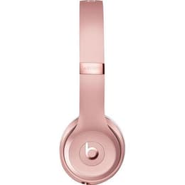 Beats Solo 3 Headphone Bluetooth with microphone - Rose Gold