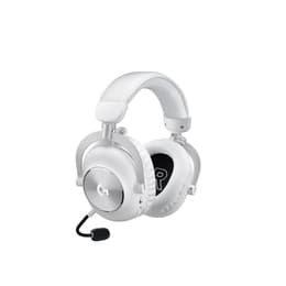Logitech G Pro X2 Lightspeed Noise cancelling Gaming Headphone Bluetooth with microphone - White