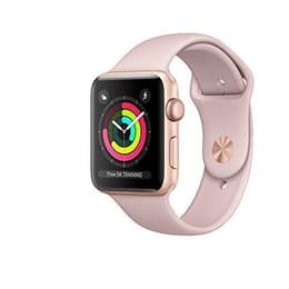 Apple Watch (Series 3) - Wifi Only - 38 mm - Aluminium Gold - Sport Band Pink