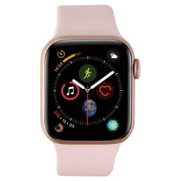 Apple Watch (Series 4) September 2018 - Wifi Only - 40 mm - Aluminium Gold - Sport Band Pink