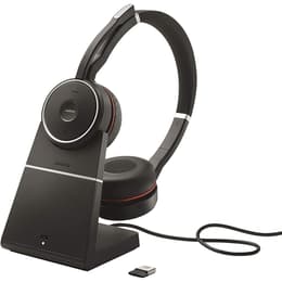 Jabra Evolve 75 UC Noise cancelling Headphone with microphone - Black