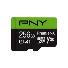 Pny P-SDU256V31100PX-GE microSDHC with Adapter