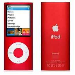 iPod Nano 4th Gen MP3 & MP4 player 8GB- Red