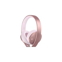 Sony PlayStation 4 Gold 7.1 Wireless Headset Noise cancelling Gaming Headphone Bluetooth with microphone - Rose Gold