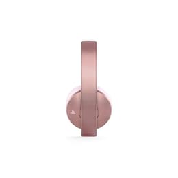 Sony PlayStation 4 Gold 7.1 Wireless Headset Noise cancelling Gaming Headphone Bluetooth with microphone - Rose Gold