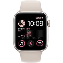 Apple Watch Series SE 2 (2022) GPS 44 mm - Aluminium Starlight - Sport band Starlight