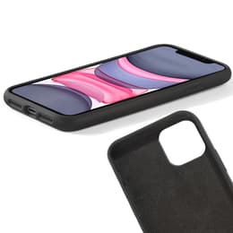 iPhone 11 case and 2 protective screens - Silicone - Black