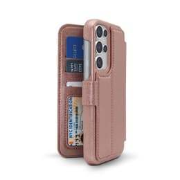 Samsung S23 Ultra case - Leather - Rose Gold