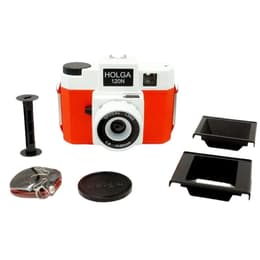 Holga 120N Medium Format Film Camera (Red/White)