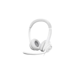 Logitech H390 Noise cancelling Headphone with microphone - White