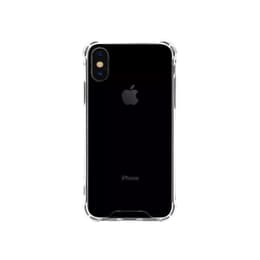iPhone X/XS case and 2 protective screens - Recycled plastic - Transparent
