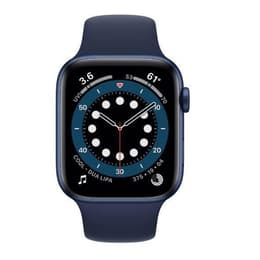 Apple Watch (Series 6) September 2020 - Cellular - 40 mm - Aluminium Blue - Sport Band Deep Navy