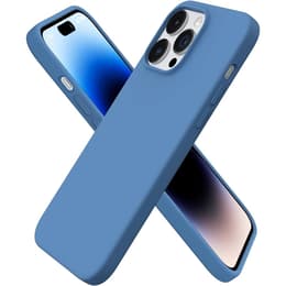 iPhone 14 Pro case - Silicone - Blue
