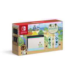 Switch 32GB - Black - Limited edition Animal Crossing New Horizons