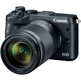 Hybrid Canon EOS M6 + Lens EFM 18-150 mm f/3.5-6.3 IS STM - Black