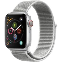 Apple Watch (Series 4) Septem - Cellular - 40 mm - Aluminium Silver Aluminium - Sport Loop Seashell