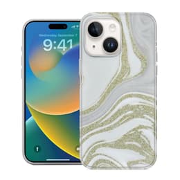 iPhone 15 Plus case - Plastic - Agate Marble