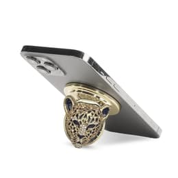 Handl O Jewel Cheetah Elastic Grip Smartphone Accessories