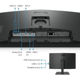 Benq 27-inch Monitor 3840 x 2160 LCD (PD2706U)