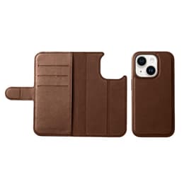 iPhone 15 case - Leather - Brown