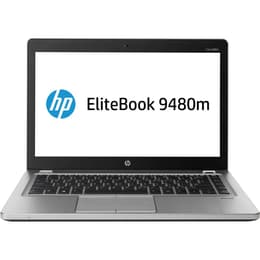 Hp Elitebook Folio 9480M 14-inch (2015) - Core i5-5300U - 4 GB  - HDD 320 GB