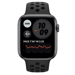 Apple Watch (Series 6) 2020 - Cellular - 40 mm - Aluminium Space Gray - Nike Sport band Black