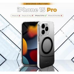 iPhone 15 Pro case - Plastic - Black
