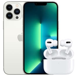 Bundle iPhone 13 Pro Max + AirPods Pro - 128GB - Silver - Unlocked
