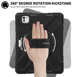 Heavy Duty Case for iPad 11 PRO 2024 w/ Hand Strap, Shoulder Strap & Kickstand