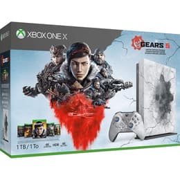 Xbox One X 1000GB - Grey - Limited edition Gears 5 + Gears 5