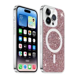 iPhone 15 Pro case - Plastic - Rose Gold