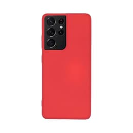 Samsung Galaxy S21 Ultra case - Silicone - Red