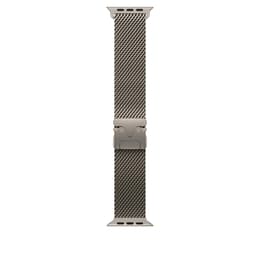 Apple Watch Ultra (2024) GPS + Cellular 49 mm - Titanium Natural Titanium - Milanese loop Gold